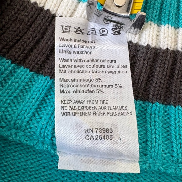 Helly Hansen Merino Wool Vintage Knitted 1/4 Zip Sweater Women’s Small - Picture 6 of 14